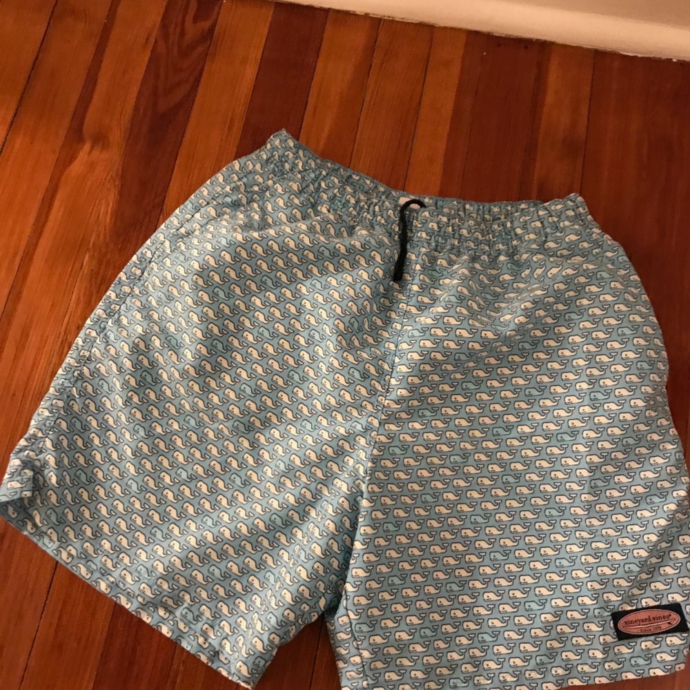 Vineyard Vines Swim Trunks.